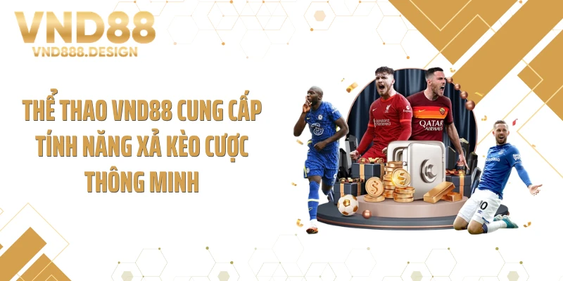 Thể thao VND88 cung cấp tính năng xả kèo cược thông minh